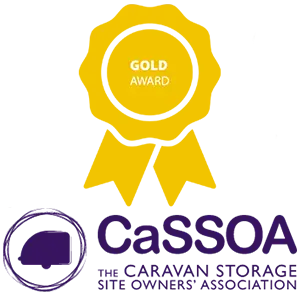 Caravan Storage CaSSOA GOLD AWARD 15 Years