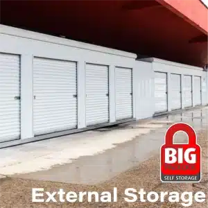 Big Padlock External Storage