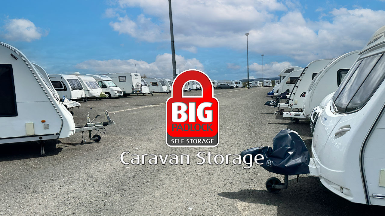 Big Padlock Caravan Storage in Aberdare, Ayr, Cardiff, Dartford, Halifax, Huyton, Liverpool, Wirral and Wrexham