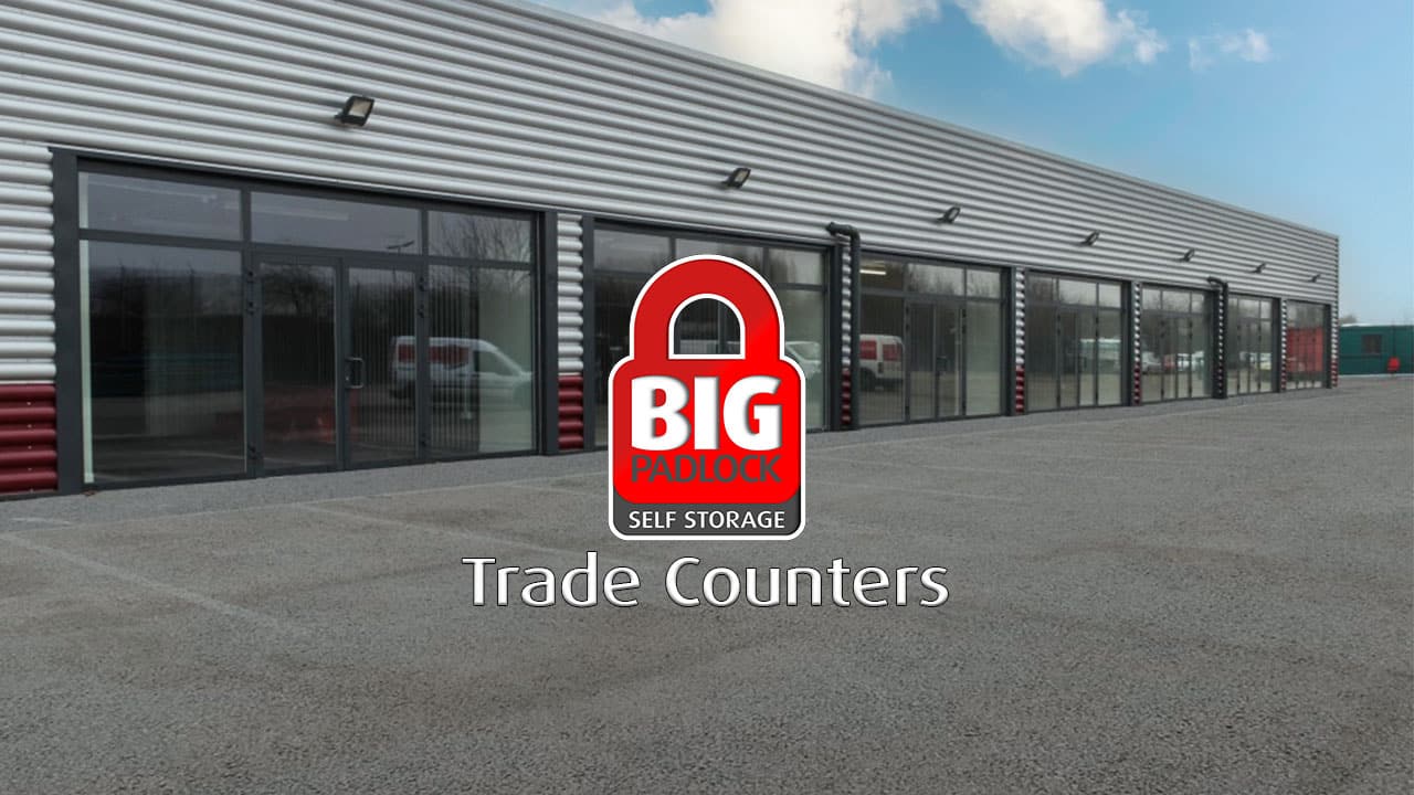 Big Padlock Trade Counters in Aberdare, Ayr, Cardiff, Dartford, Halifax, Huyton, Liverpool, Wirral and Wrexham
